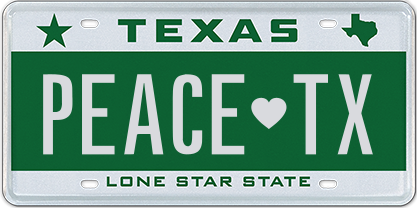 Small Star Green - PEACE@TX