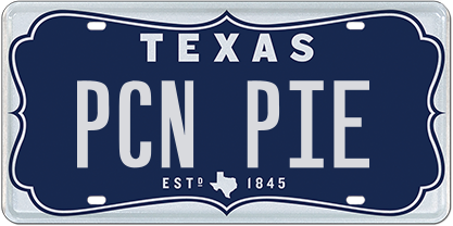 Texas Vintage Blue - PCN PIE