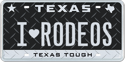 Texas Tough Black - I@RODEOS