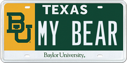 Baylor University - MY BEAR
