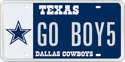 Dallas Cowboys-Blue - GO BOY5